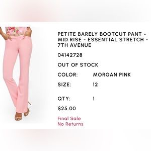 Petite Dress pants